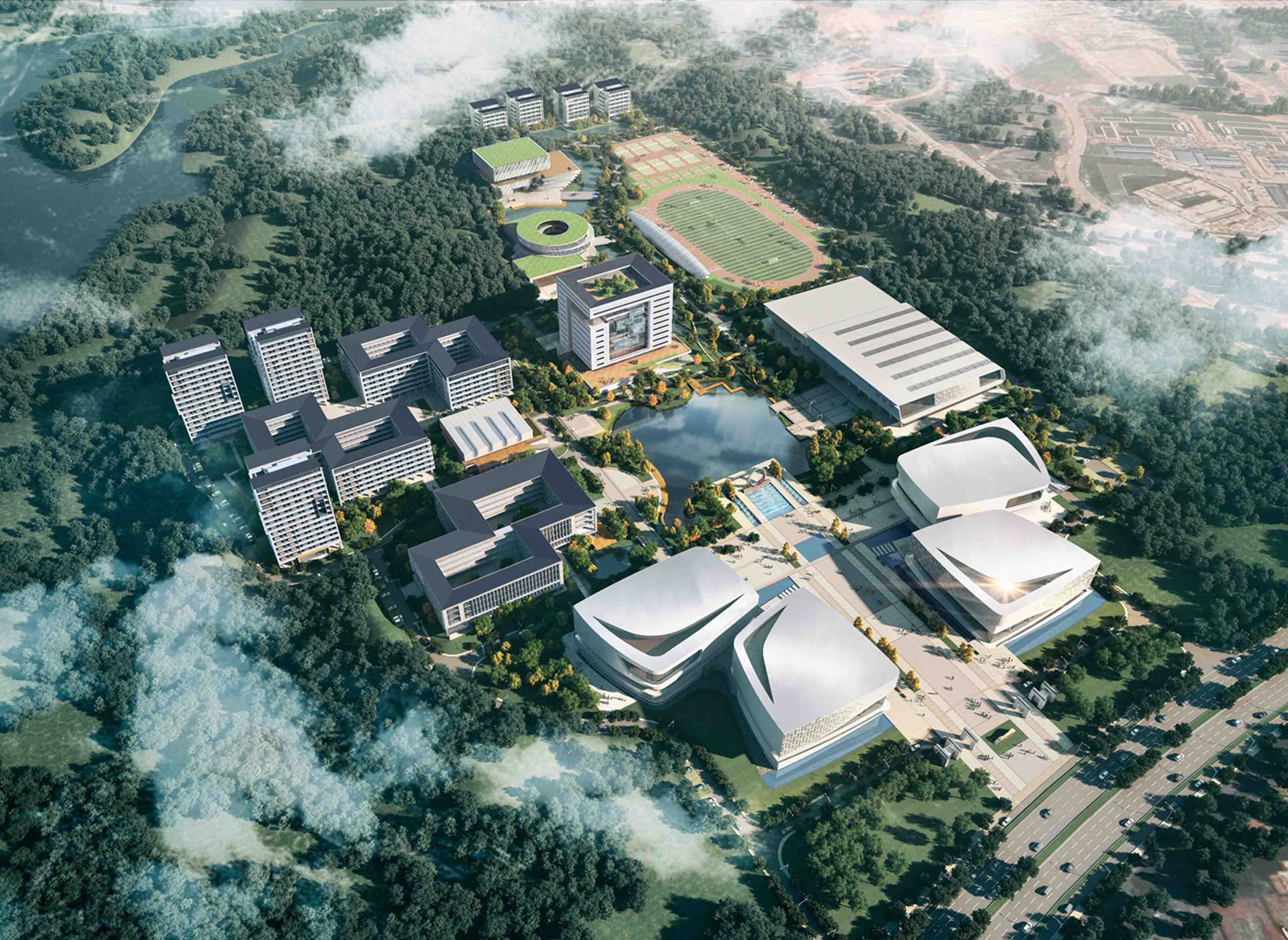 廣西體育高等專科學校相思湖校區(qū)