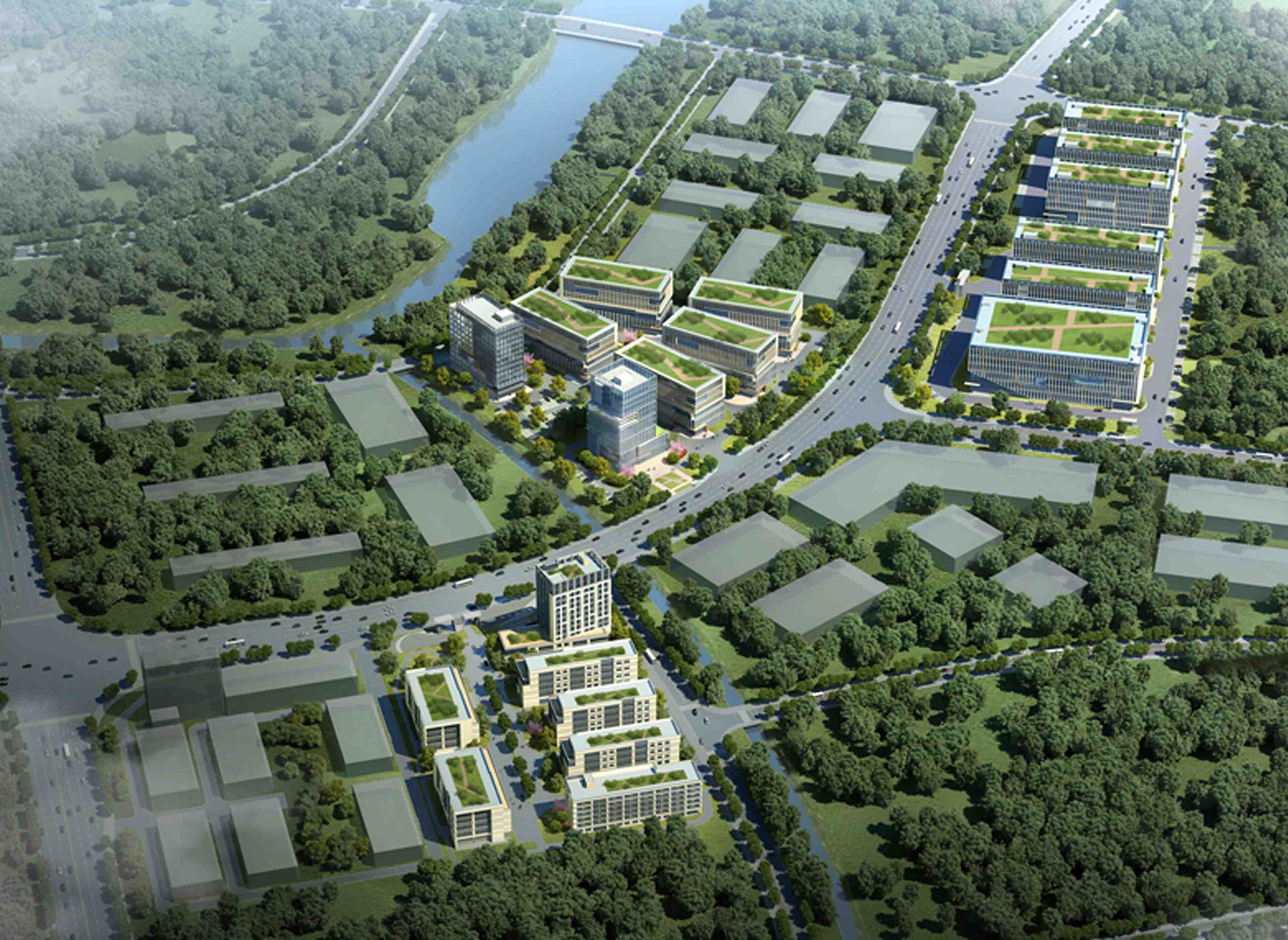 天岳創(chuàng)新創(chuàng)業(yè)園一~五期