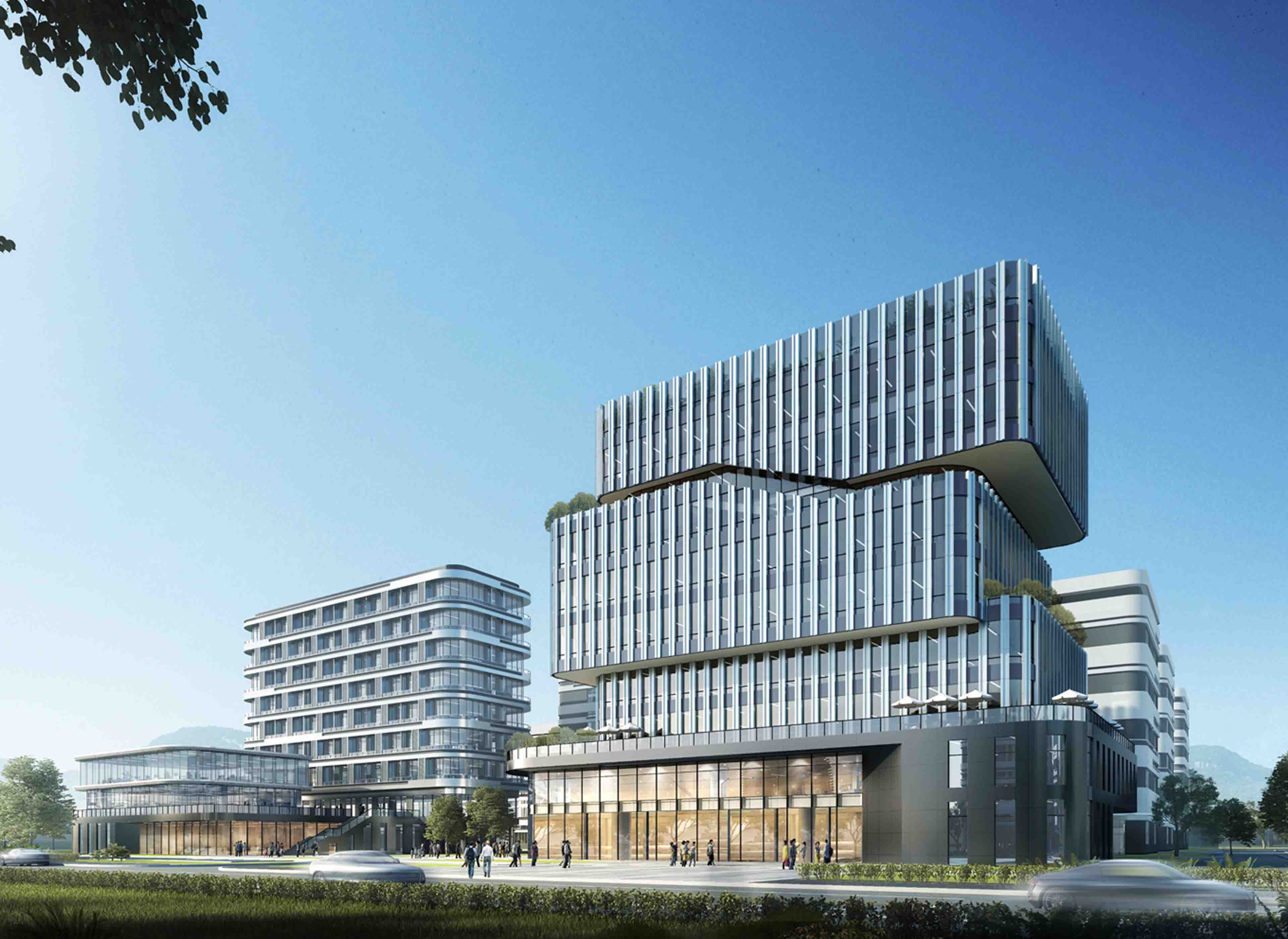 湖南平江高新區(qū)綠色食品產(chǎn)業(yè)園二期建設(shè)項(xiàng)目辦公樓